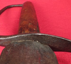 Confederate “D” Guard Bowie Knife with Scabbard